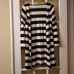 Tickled teal oversized cardigan